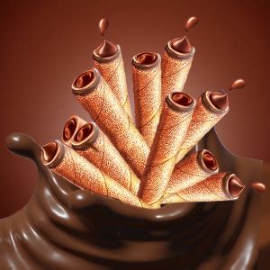 Candyman Fantastik Treat Pack, Choco Wafer Rolls, 200g : Amazon.in ...