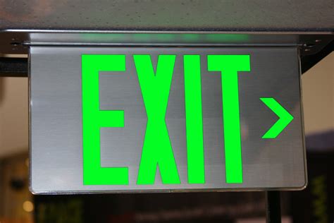 Image result for Exit Signs