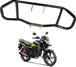 aqrin Heavy Duty Leg Crash Guard/Leg Guard Black BS6 Models For Honda ...