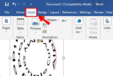 How to Curve Text in Word 2013 的图像结果