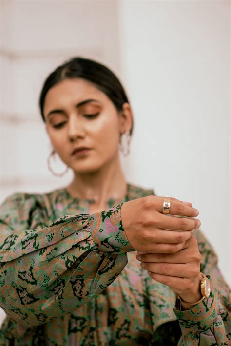 Green Rushed Skirt Co-ord Set – Siva