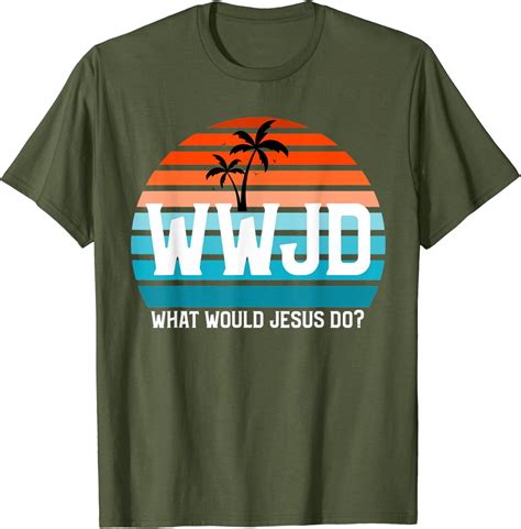 Amazon.com: What Would Jesus Do? He Would Love First! - WWJD HWLF T ...