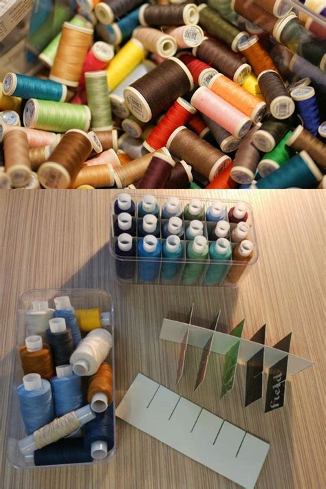Image result for DIY Thread Storage