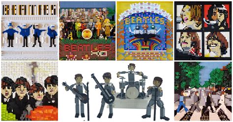 Beatlemania: LEGO Album Cover Edition, Part 2 - BrickNerd - All things ...