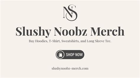 Slushy Noobz Merch & Gifts | Merchandise Store