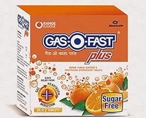 Buy Mankind Gas-O-Fast Plus 48 Tablets Online at Low Prices in India ...