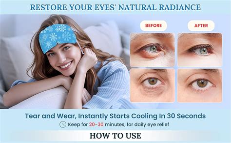 Unwynnd Self Cooling Eye Mask | Cooling Gel Eye Mask for Sleeping ...