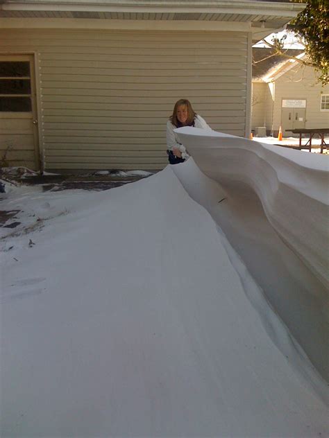 Weedon's Blog: What a couple inches of snow looks like...
