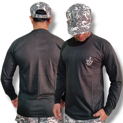 Airforce Olive Green Round Neck Full Sleeves Green T shirt