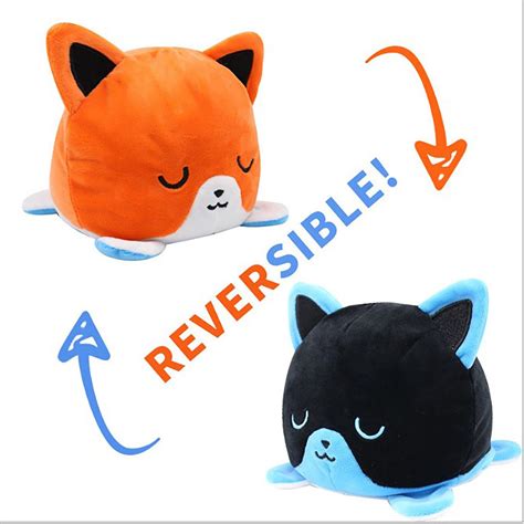 Adorable Fox Animals Plush Doll Anti-wrinkle Material Toy For Toddlers ...