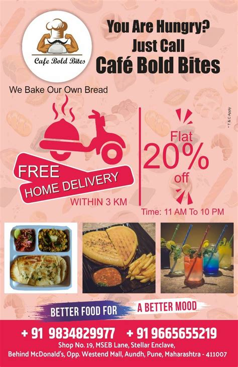 Menu at Cafe Bold Bites, Pune