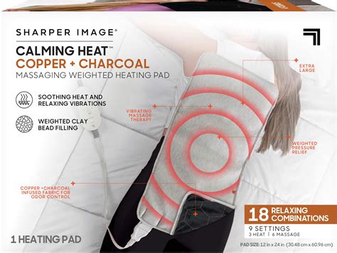 Customer Reviews: Calming Heat Charcoal + Copper Infused Weighted ...
