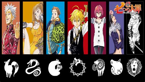 Deadly Sins Symbols