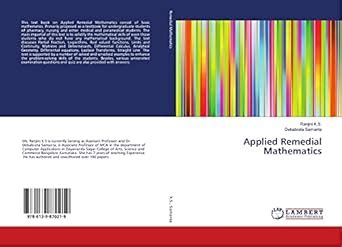 Applied Remedial Mathematics : Debabrata Samanta, Debabrata Samanta ...