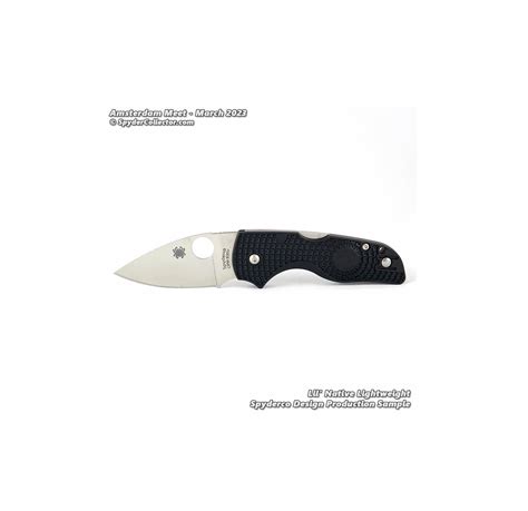 Spyderco Lil' Native to Get Lightweight Treatment