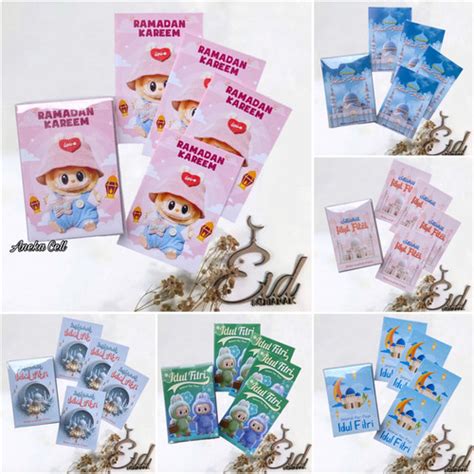 Jual [01 - 20] AMPLOP LEBARAN HARI RAYA IDUL FITRI EID MUBARAK LABUBU ...