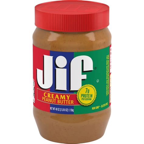 jif peanut butter nutrition