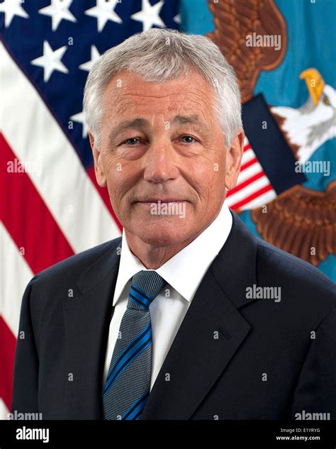 United States Department of Defense Secretary Chuck Hagel Stock Photo ...