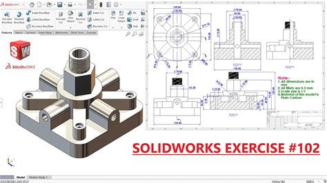 Image result for SolidWorks Tutorial Lesson 1