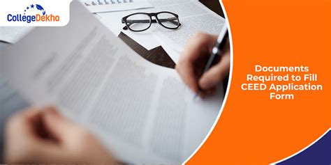 Documents Required to Fill CEED 2026 Application Form | CollegeDekho
