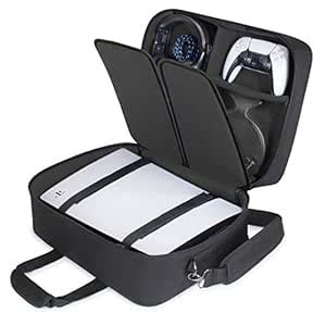 USA GEAR PS5 Case - Console Case Compatible with Playstation 5 and PS5 ...
