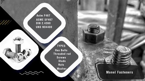 Monel Fasteners and Alloy 400 Hex Bolts/ Screws manufacturer in India