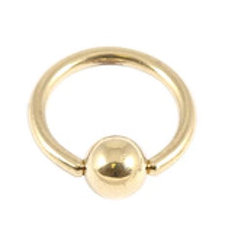 Zircon Ball Closure Ring With Zircon Gold Ball - Ball Closure Rings ...