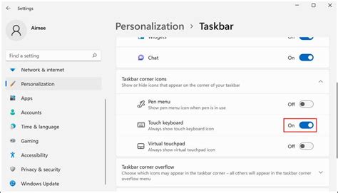 Image result for Turn Off Touch Keyboard Windows 11