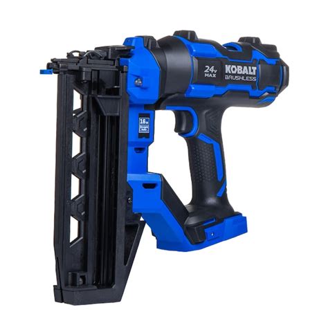 Kobalt XTR 2-1/2-in 16-Gauge Cordless Straight Finish Nailer (Battery ...