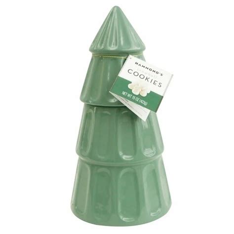 Designpac Winter Tree Cookie Jar 15 Ounce Assorted Colors, Model ...