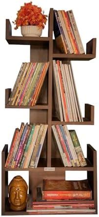 SBF Furniture Engineered Wood Bookshelf Multipurpose Home Decor Storage ...