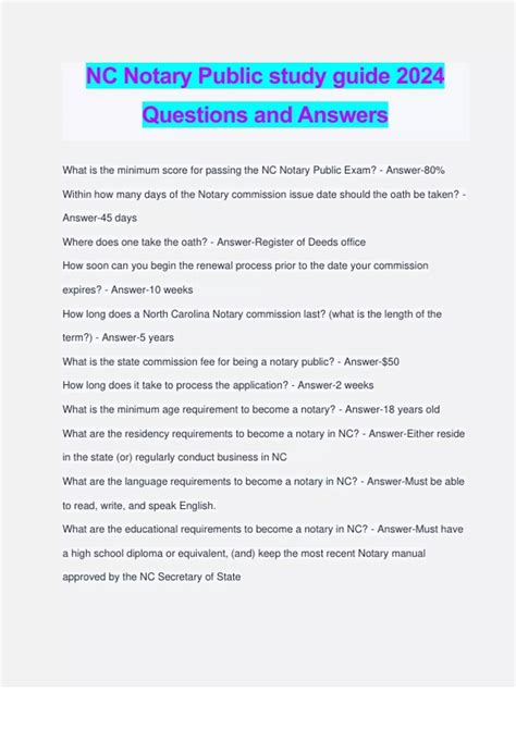 Image result for Notary Study Guide