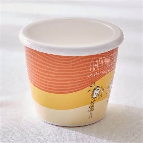 Buy Melina Happiness Copper Set of 3 Melamine Printed Canister - 700ml ...
