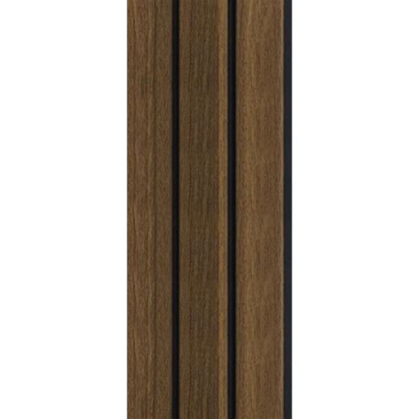 Meraki MRL 116 Charcoal Louvers | Premium 9.5 ft x 5 inch | 10 mm Thick ...