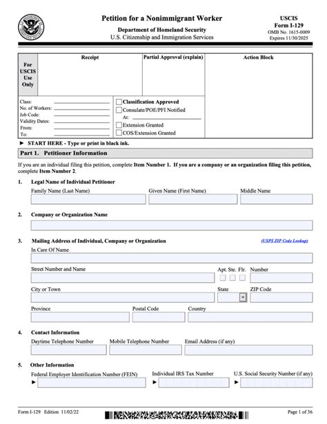 I-129 Form Guide: Processing Time, Filing Address & More in 2023