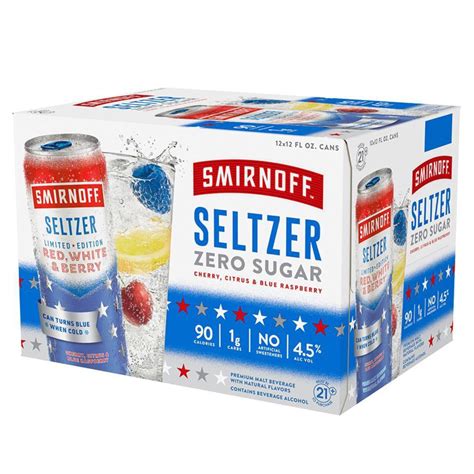 Smirnoff Seltzer Red White & Berry - Drinx Market