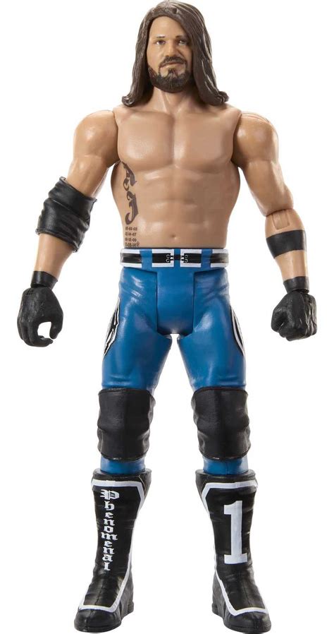 Buy MattelWWE Action Figures, Top Picks Basic AJ Styles Figure, 6-inch ...