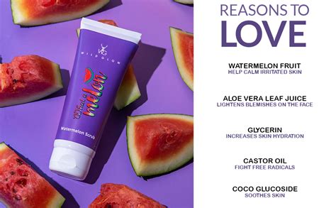 WildGlow Watermelon combo, Watermelon cleanser + Watermelon scrub ...