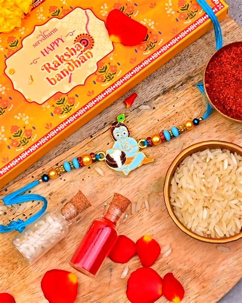 Laddu Gopal Designer Rakhi – ServDharm