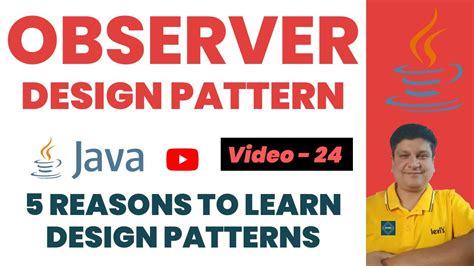 Image result for Observer Design Pattern Java YouTube