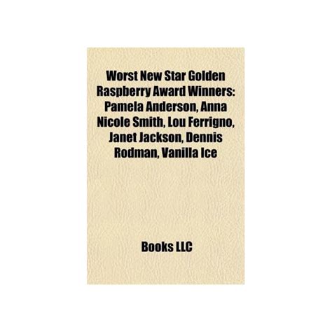 Buy Worst New Star Golden Raspberry Award Winners: Pamela Anderson ...