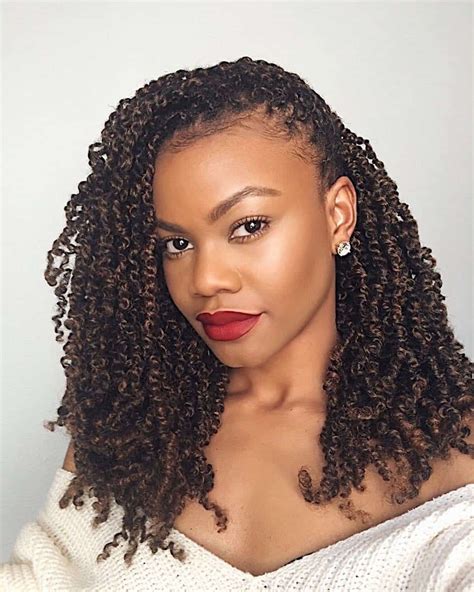 20 Kinky Twists Braided Hairstyles - Braid Hairstyles