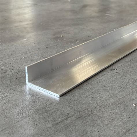 60 x 25 x 3 mm Unequal Angle 5.95M - SD ALUMINIUM