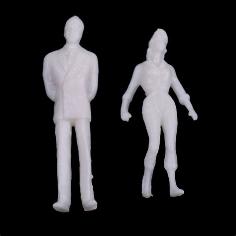 ⚡️Buy Maxbell 40 Pieces Scale Unpainted Model People Architectural ...