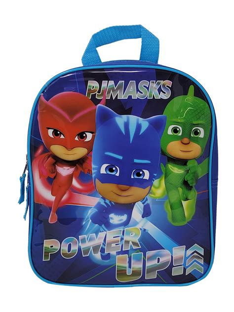 Buy PJ Masks Backpack Mini 11 Power Up Catboy Owlette Gekko Superheroes ...