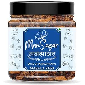 ManSagar Masala Keri – Spicy Dried Mango Treat | 500g Jar | Authentic ...