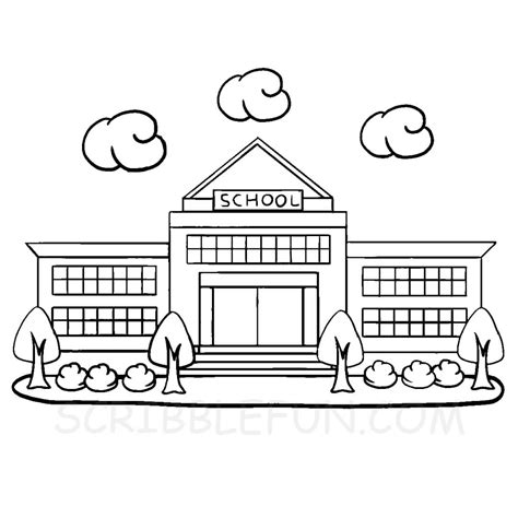 30 Free School Coloring Pages Printable