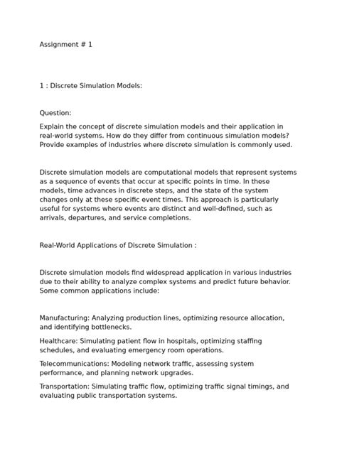 Modeling Assignment 的图像结果