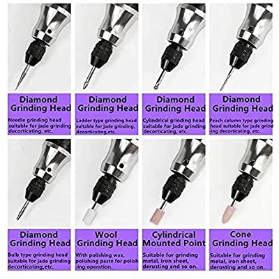 Buy Engraving Pen Portable Electric Engraving Tool Kit, Rechargeable ...