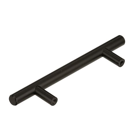 Amerock Bar Pulls 3-3/4-in (96mm) Center to Center Black Bronze ...